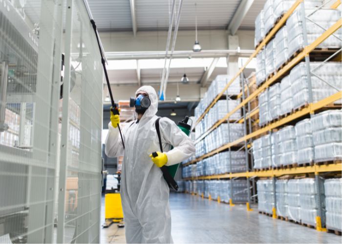 Commercial pest service