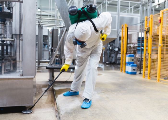 Industrial pest service